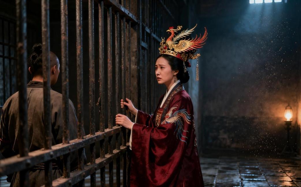 朱元璋处决女婿欧阳伦前，马皇后亲自去天牢送饭，发现女婿囚服袖口里绣着三个字，她看