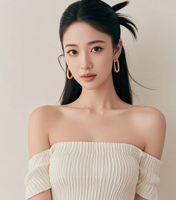 这张脸+锁骨+耳坠，真的可以为所欲为了…