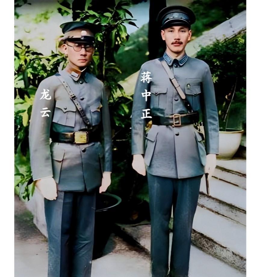 这才是1929年龙云和蒋中正在云南会面时的真实貌相，这并非演戏，也不是电视剧里演
