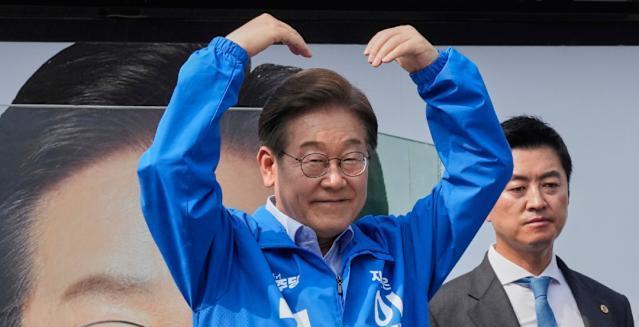 李在明放大招：让我当总统，大家都安全
韩国大选临近，共同民主党候选人李在明放了一