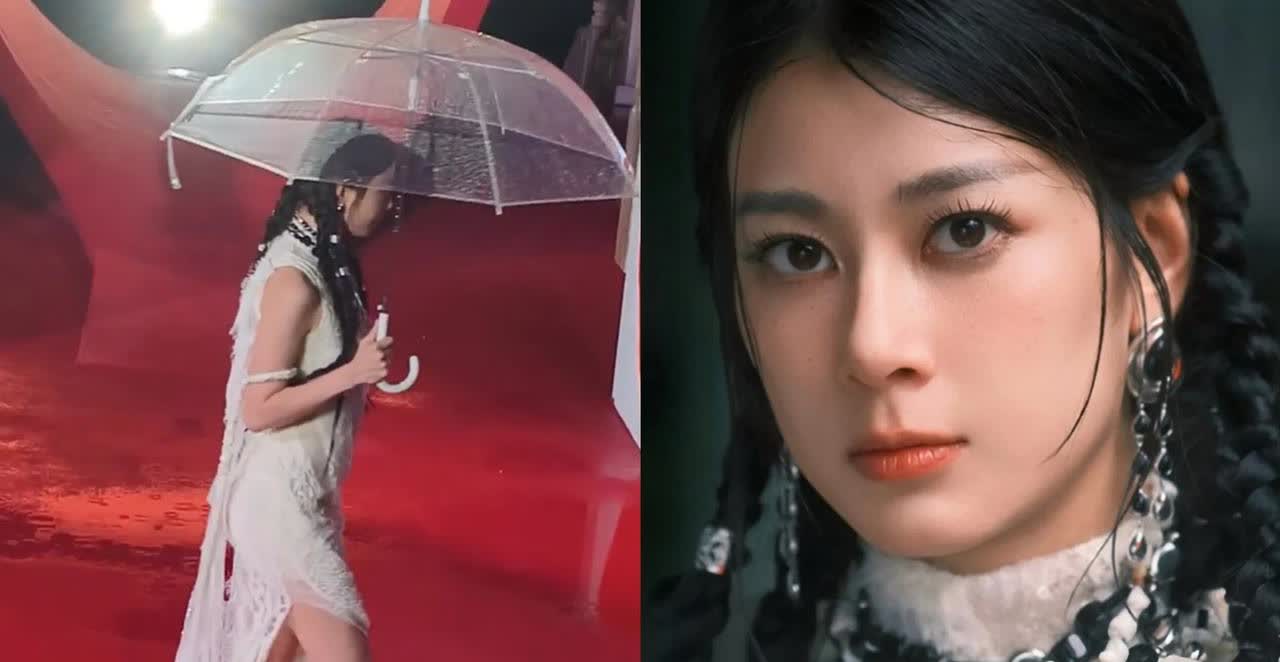 我也是开眼了
第一次见女明星如此走红毯
赵昭仪也是让我见识了一下明星走红毯这