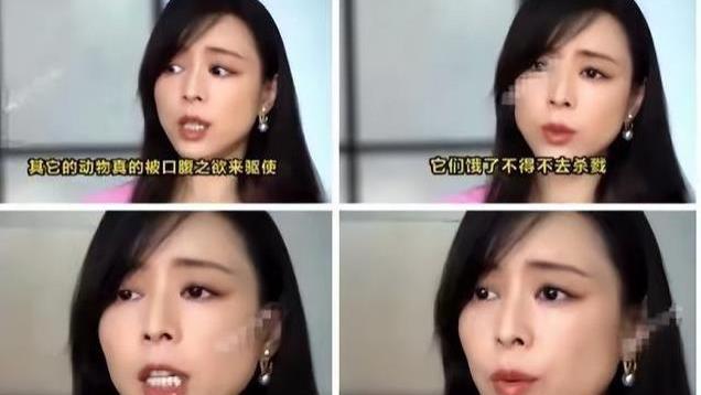 女星张静初依旧宣传吃素，直播带货人设翻车，网友让她别再害人了