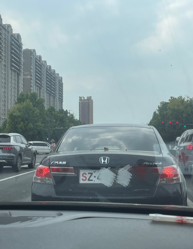 路上遇到的白底SZ开头的车牌 是什么专用车吗？