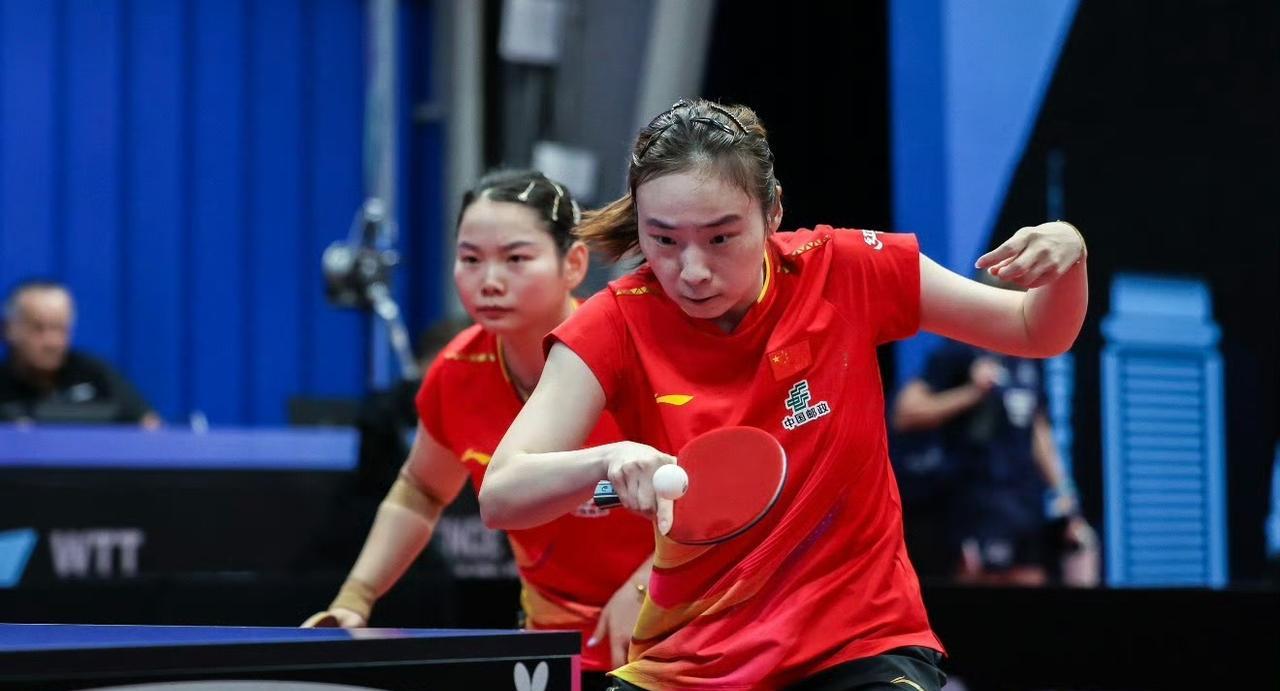 国乒女双四强占三[赞]！
明天围剿日女双削！
WTT常规挑战赛阿拉木图站女双四强