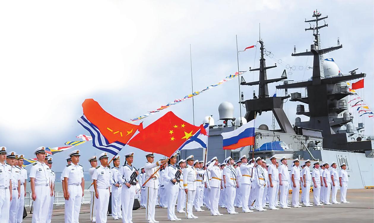 7月30日，克里姆林宫劝美国不用担心：中俄演习不针对第三方！
俄罗斯太平洋舰队新