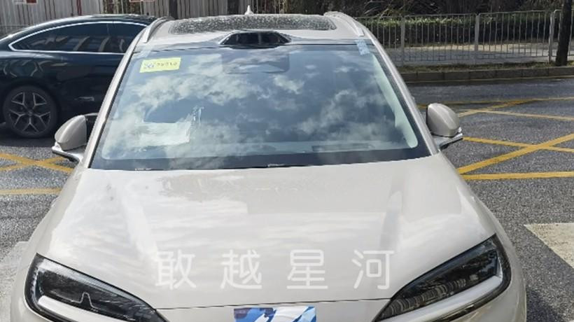 比亚迪护卫舰07改款现身，将更名“海狮07 DM”，提供双前脸可选