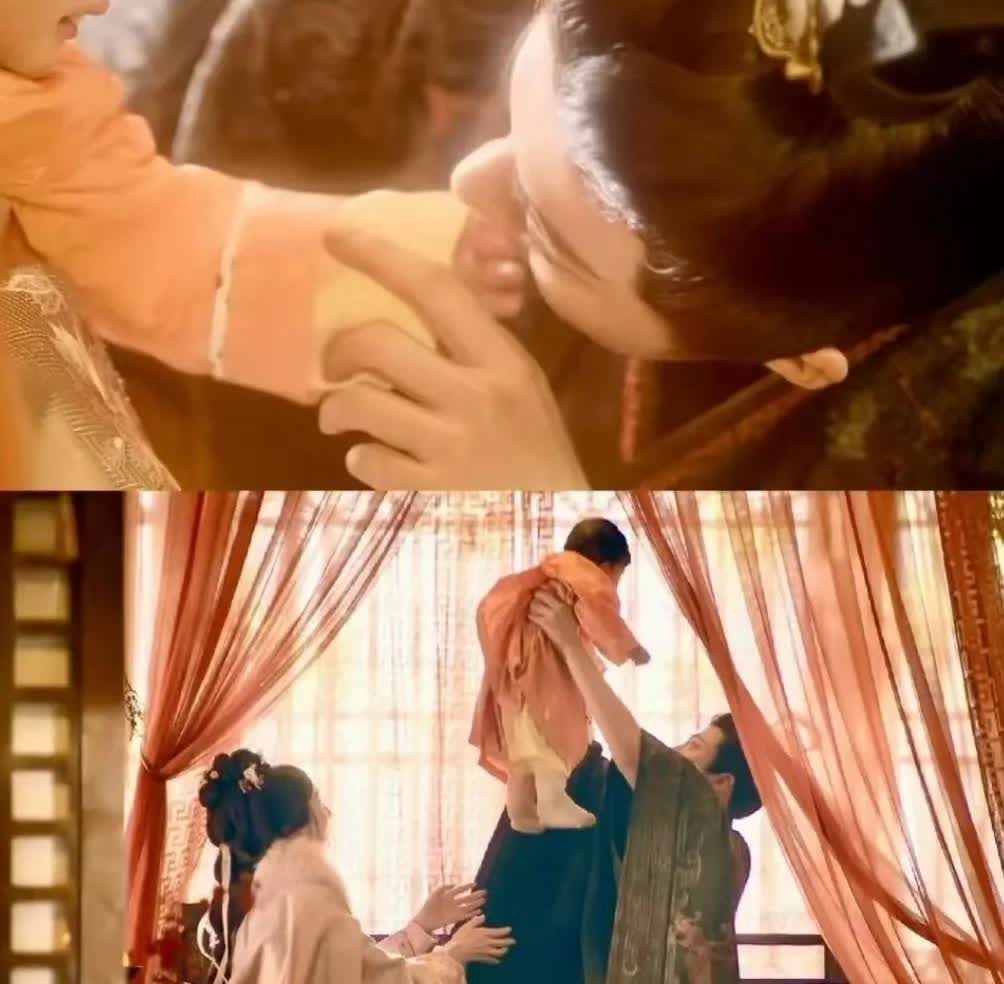 从魏劭收到产婆喜报的反应，
可以看出他是个十足的“女儿奴”，
魏劭和小乔的女