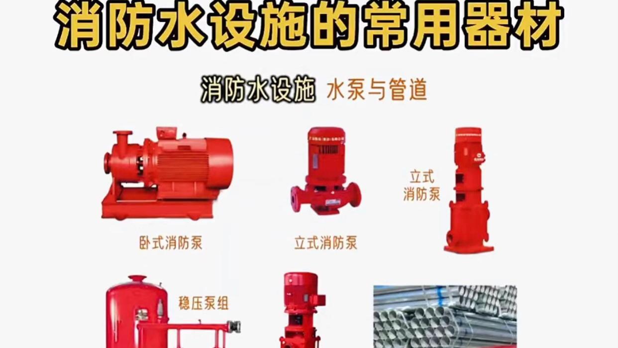 消防水设置知识教你一秒分辨攻略！关键时刻能救命→