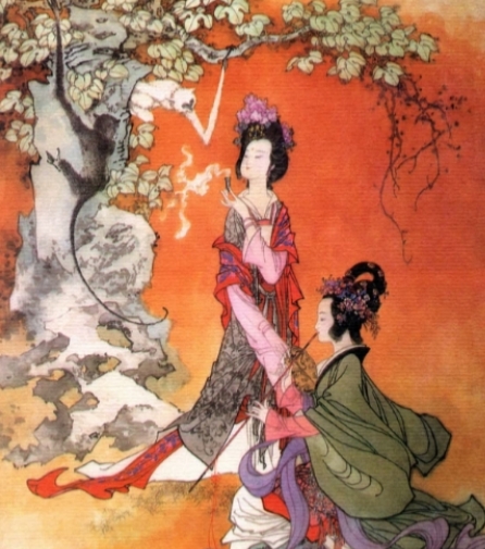 公元1648年，已经致仕的钱谦益感觉自己岁数老大（年近古稀），唯恐在枕席间，不能