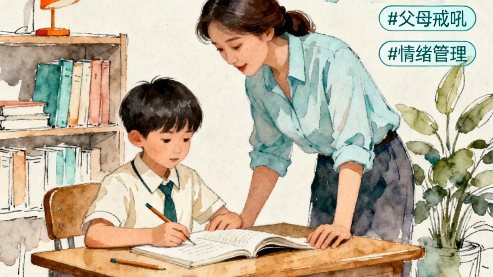 孩子的学习，家长该管到什么程度？管多了叛逆，管少了焦虑！答案全在这里