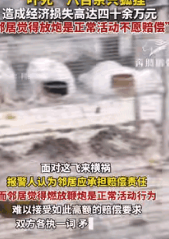 亏大发了！内蒙古巴彦淖尔，一村民因举办活动放鞭炮，导致邻居家养殖场内的狐狸受到惊