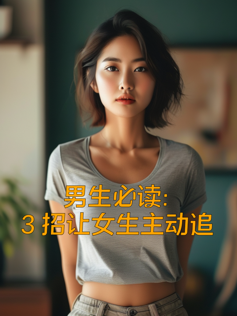男生必读：3招让女生主动追