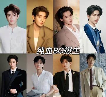瓣人评的纯血bg爆生，全内娱只有8位，张凌赫不是演过？
90生:刘宇宁、成毅、任