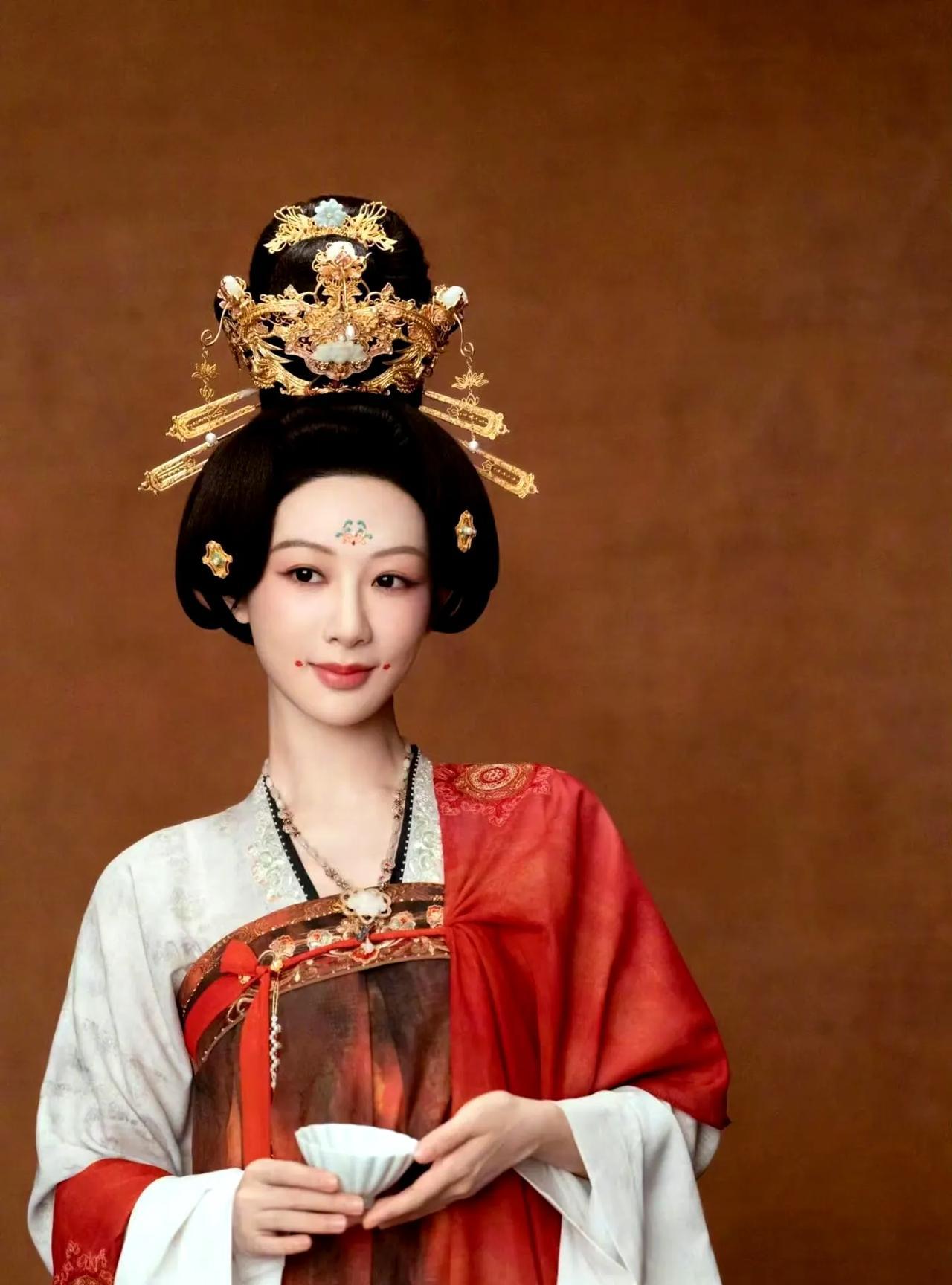 杨紫的古装造型被扒上了热搜，原来她想要把每个朝代的衣服都给穿一遍。从《香蜜》的水