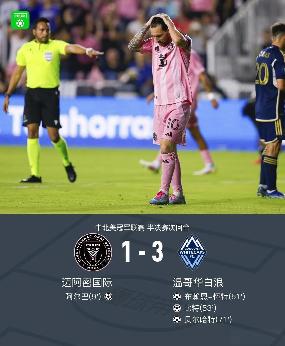 梅西、C罗、詹姆斯、库里都在五一这一天一起输球！其中前三人所在球队都是彻底出局被