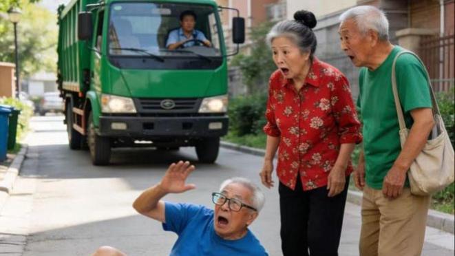 “你们挡路，我还不能按喇叭了？”司机因老人挡路，在5米外按了气喇叭，72岁大爷受惊吓倒地去世