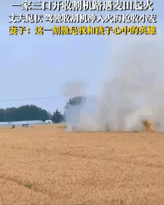 山东曹县，开收割机救麦子的小伙，  
最好的回报来了，  
不是被夸奖，不是被当