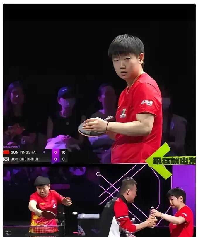 陈熠怎么赢球都有人不服气
上一次在美国大满贯赛3：2险胜孙颖莎就被一个叫郭焱的胡