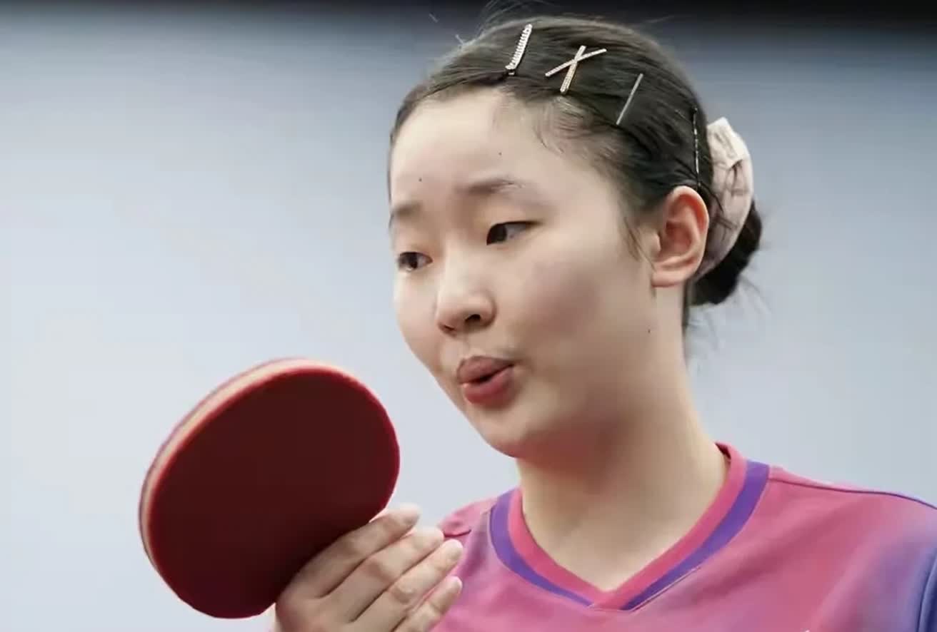 王曼昱和张本美和的较量简直像一场心理战。  

谁能想到，张本美和的进步会这