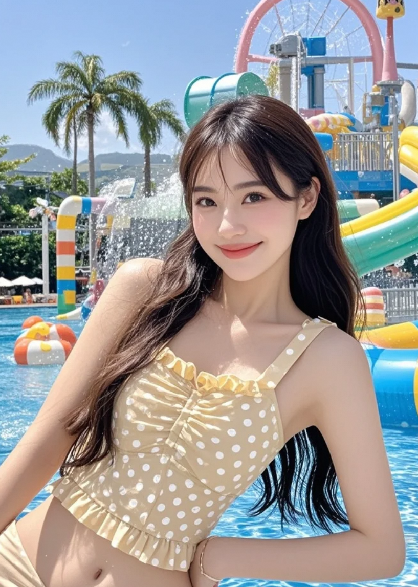 水上乐园打卡照出炉，氛围感直接拉满