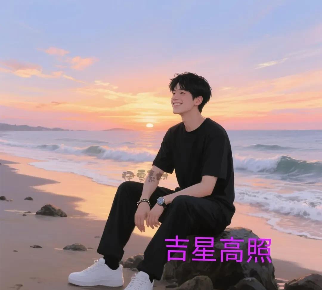 上联；弱冠之年晨熹微，
下联：而立之年暮霞盛。