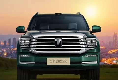 新增“敦煌绿”车漆，新款坦克500来袭！
日前，新款坦克500的实车图，在长城汽