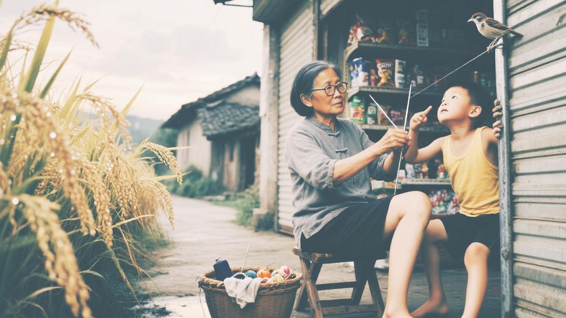 冰溪洋‖白露山坳的盼