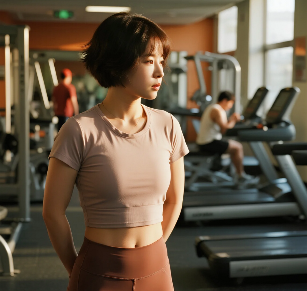 当汗水遇见美丽：健身美女实拍
