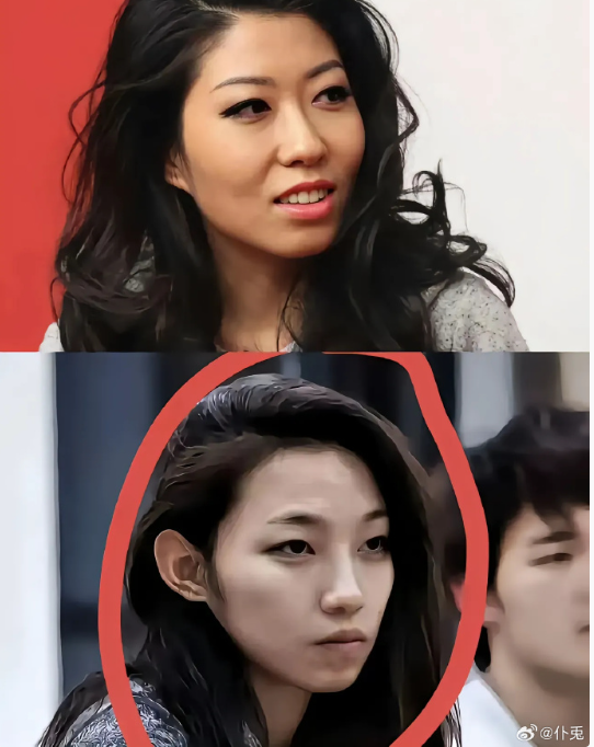 相似的人总是相似的，但也有网友说单论长相那尔那茜比曲婉婷还是好多了 ​​​

