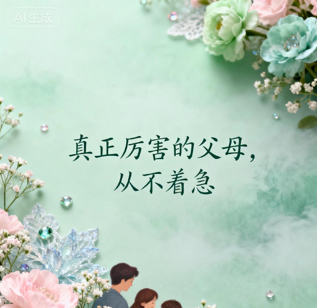 真正厉害的父母，从不着急
你有没有发现，那些孩子反而发展得更好的家庭，父母往往都