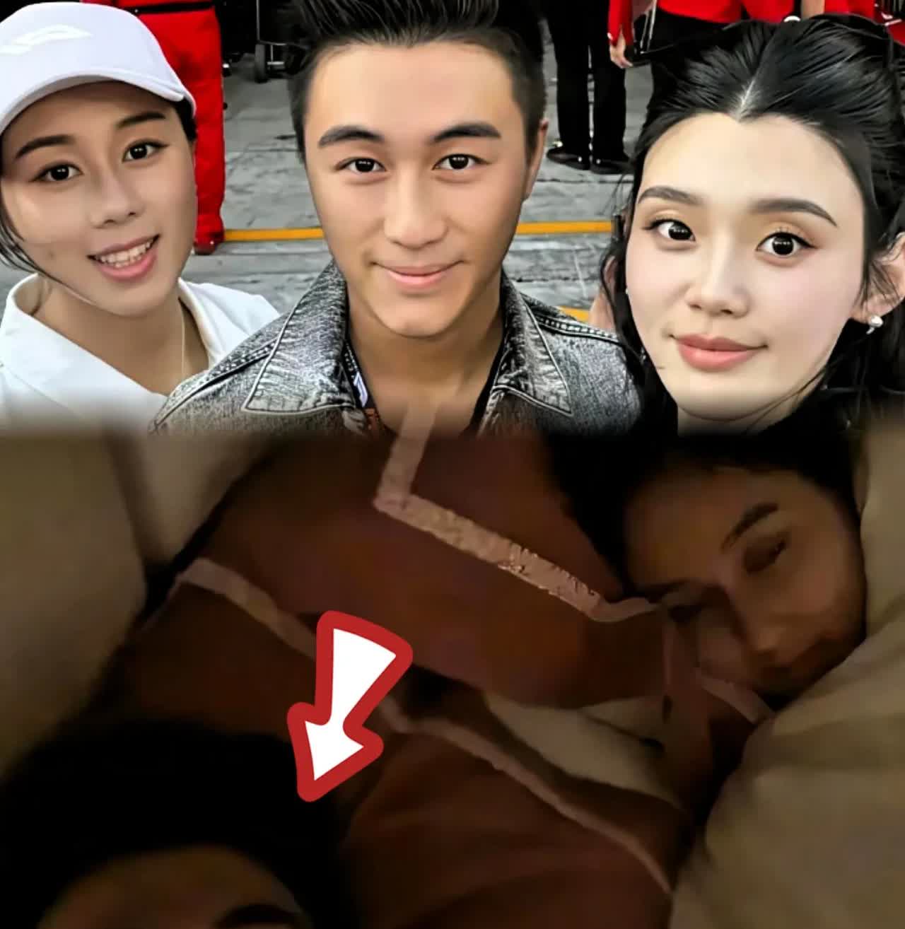 不扒不知道，
越扒越冷汗直冒！
何猷君与妹妹乱伦？

网上晒出俩人睡一块