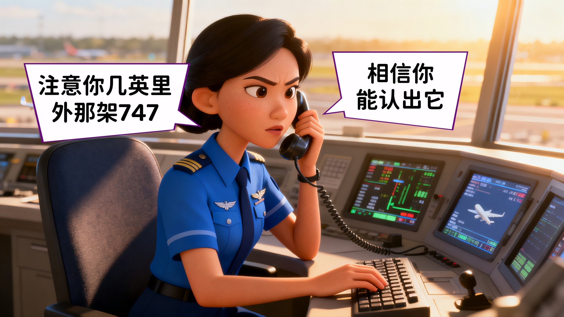 客机差点撞上特朗普专机空军一号，空管急喊“别看iPad了”