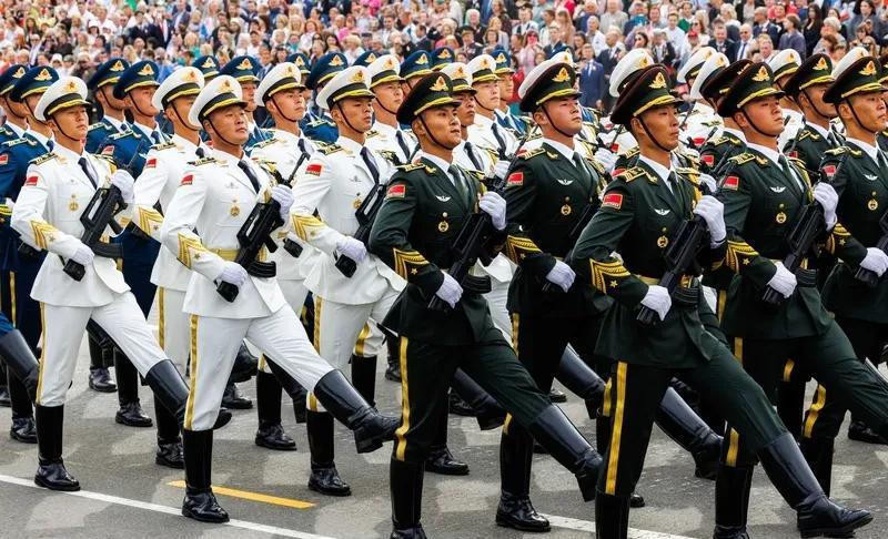 太燃了！应俄罗斯邀请，中国人民解放军仪仗司礼大队将参加5月9日莫斯科红场阅兵，纪
