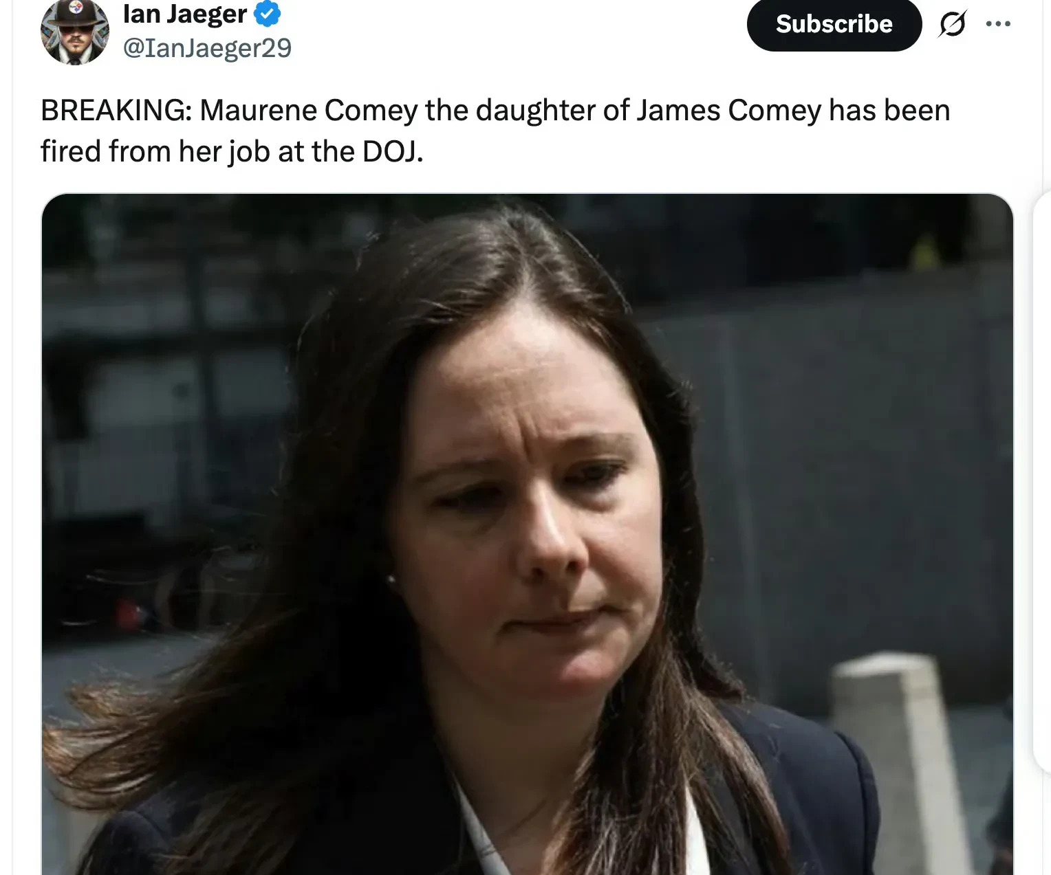 科米女儿被炒鱿鱼 疑与大案有关











啥？科米局长的女儿竟然被炒