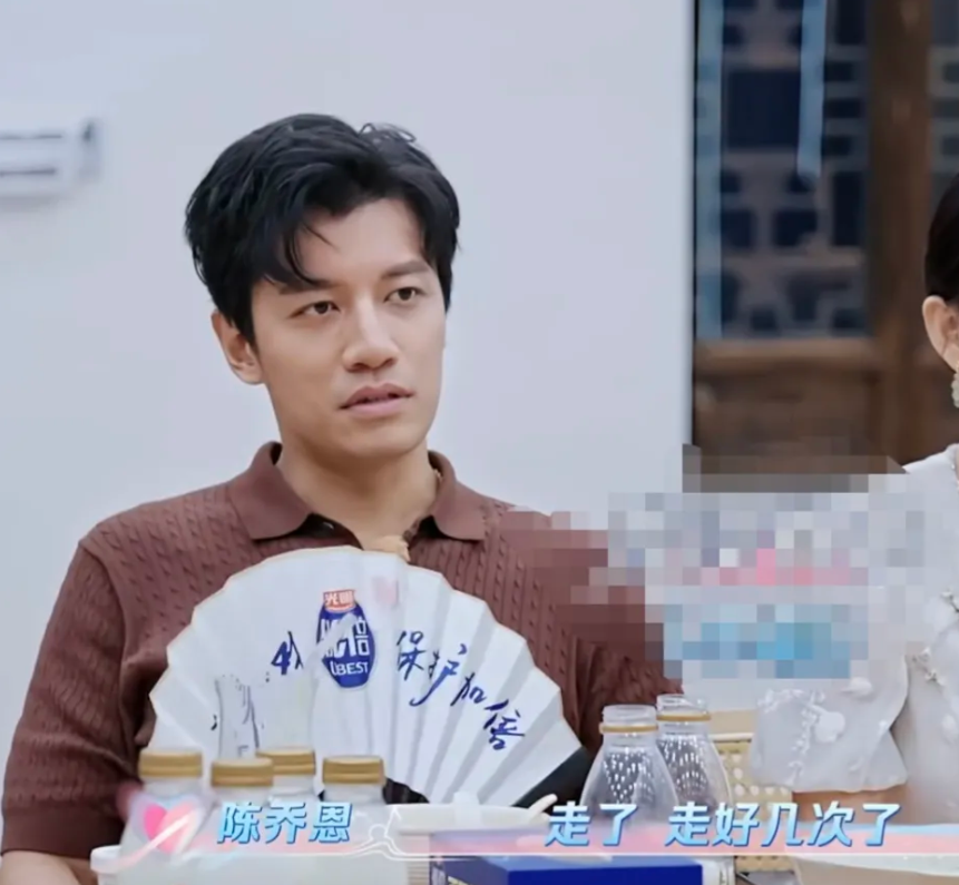 陈乔恩坦言生气离家出走，说：“我走好几次了，走了之后，艾伦要追我，立刻就跟他讲说
