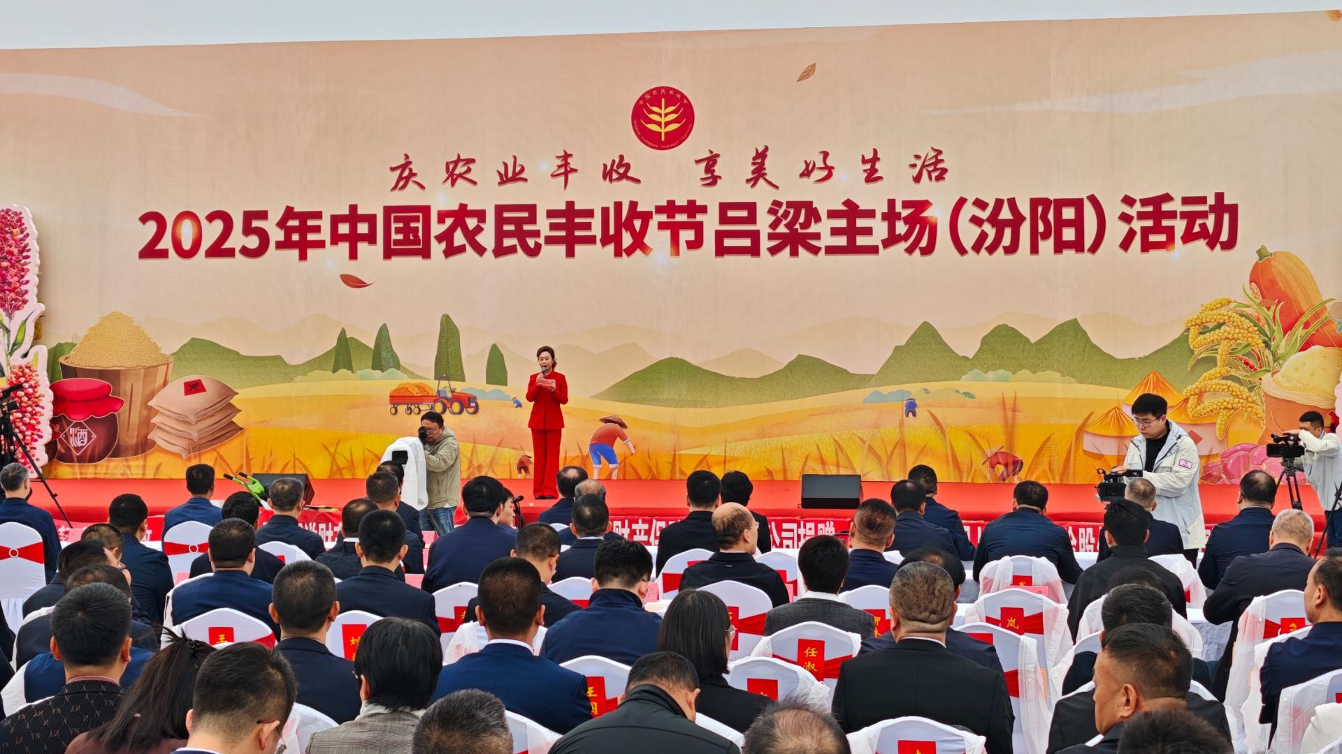 庆丰收，谢耕耘，汾杏和丰收节最配