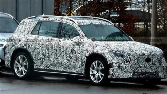 空间更宽敞 奔驰纯电GLC七座版实车曝光