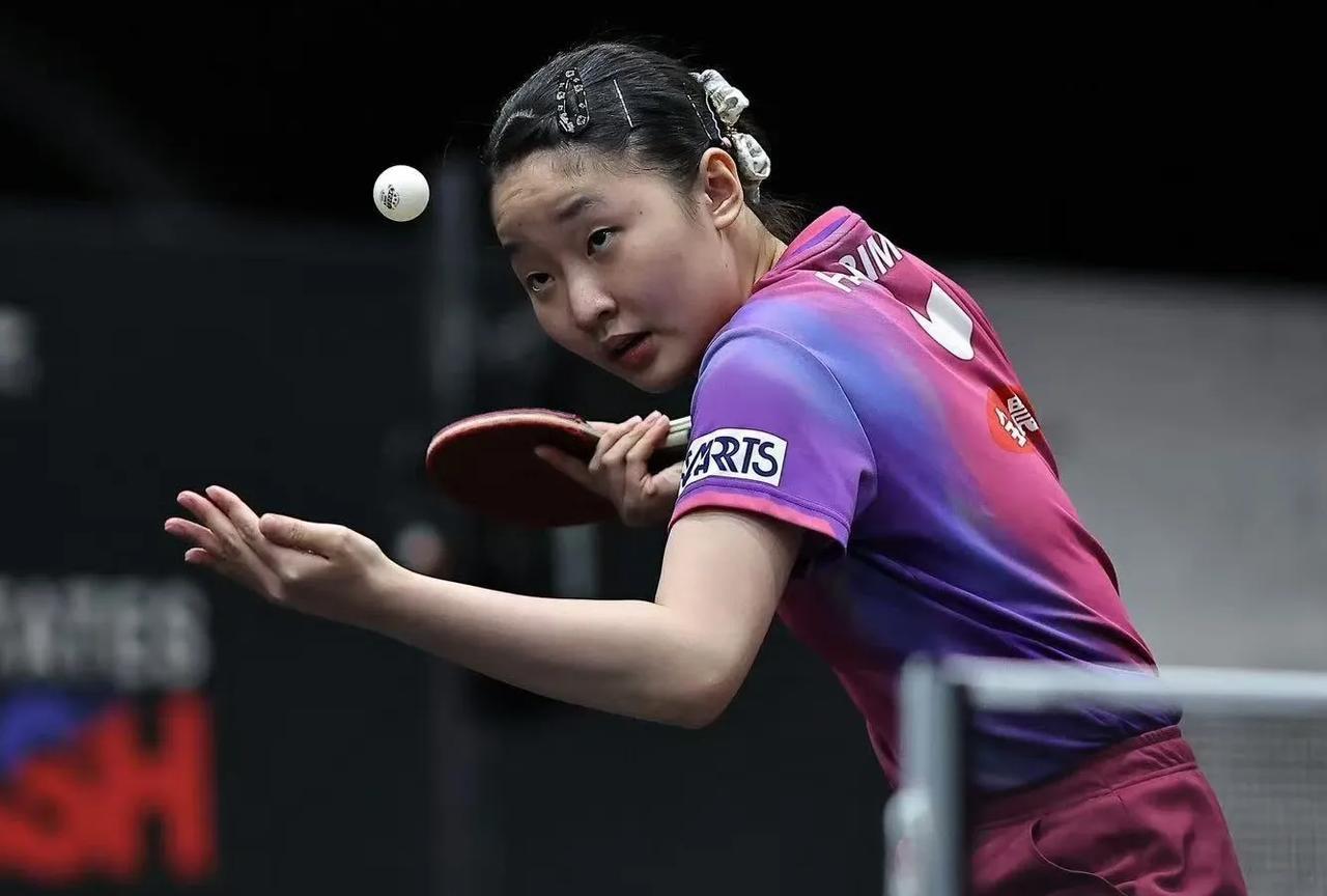 张本美和晋级女单决赛
2025WTT球星挑战赛伊瓜苏站女单半决赛，刚刚结束一场比