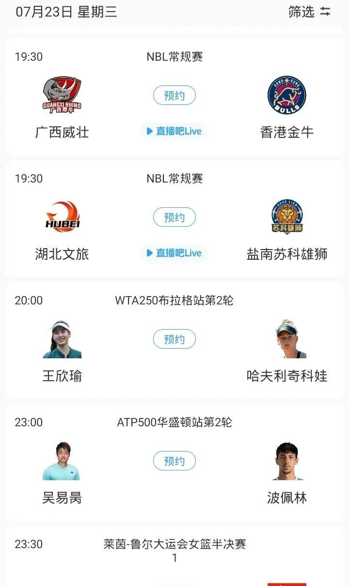 今日大运会半决赛中国女篮战波兰女篮等焦点赛事关注