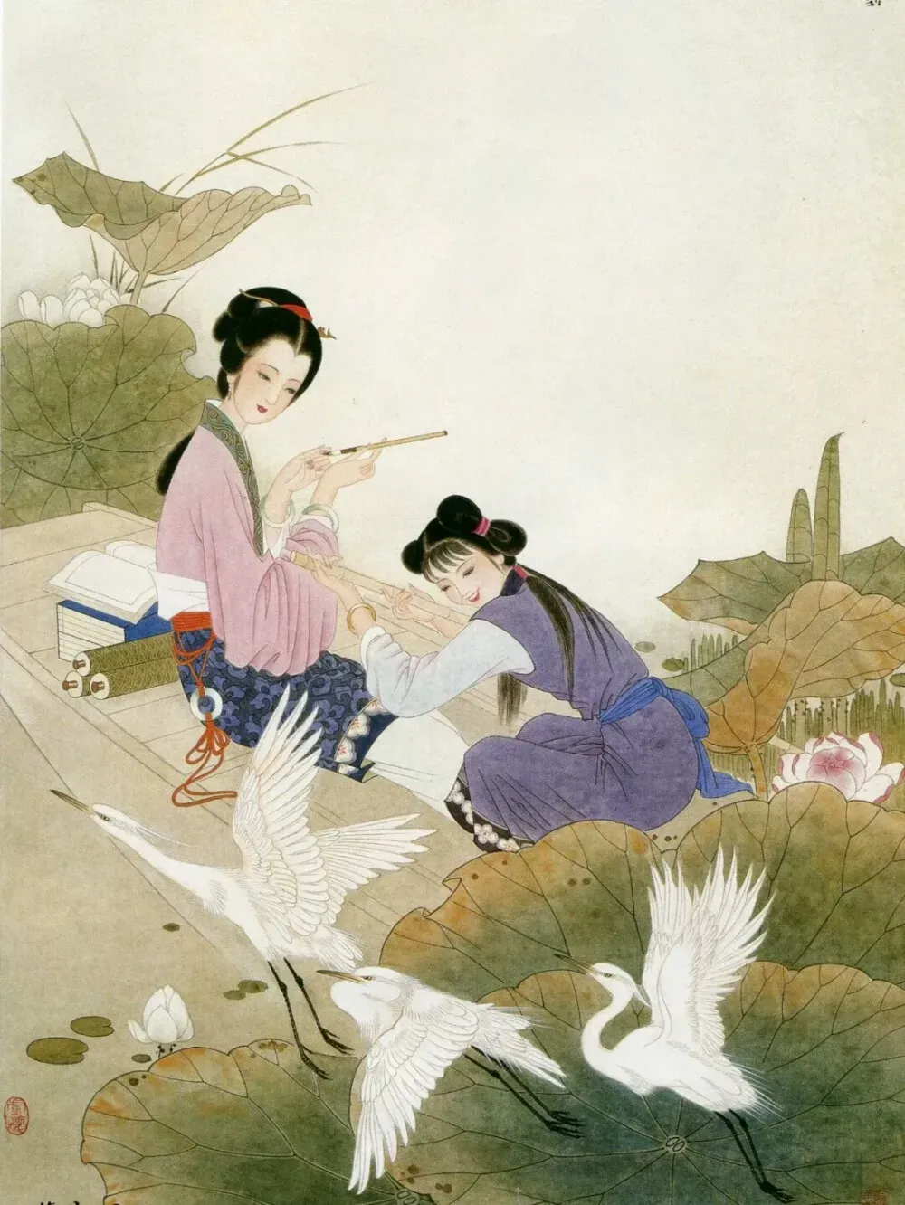 1132年，丈夫刚死，49岁的李清照就带着丈夫的古董嫁给了张汝舟。圆房后，张汝舟
