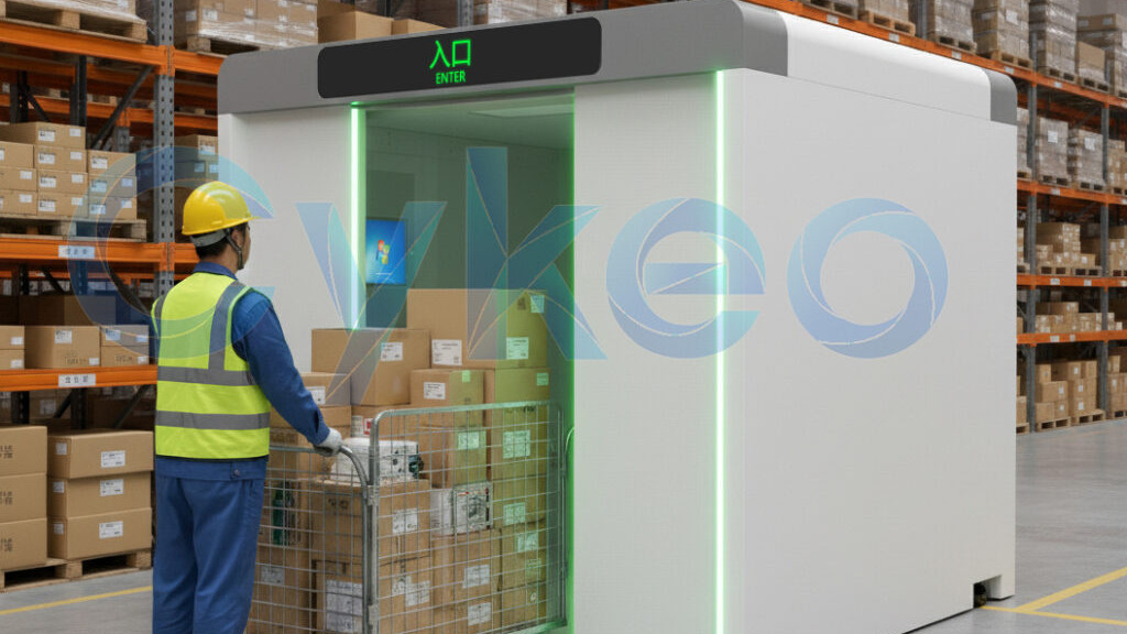 电网仓储出入库盘点推荐用哪款RFID通道机？