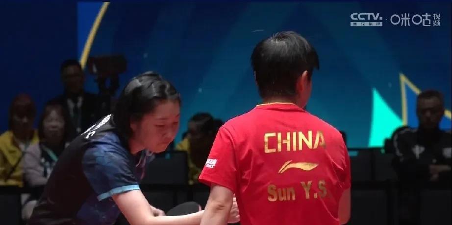 3比1拿下比赛
莎莎轻松晋级
关于最后一局
莎莎赛后采访也说了
是比赛的一部分