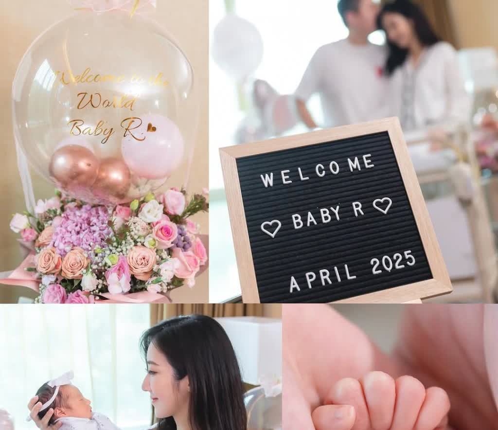 恭喜！TVB小花何依婷宣布女儿出生！产后状态超靓，宝宝侧脸曝光[惊喜]

T