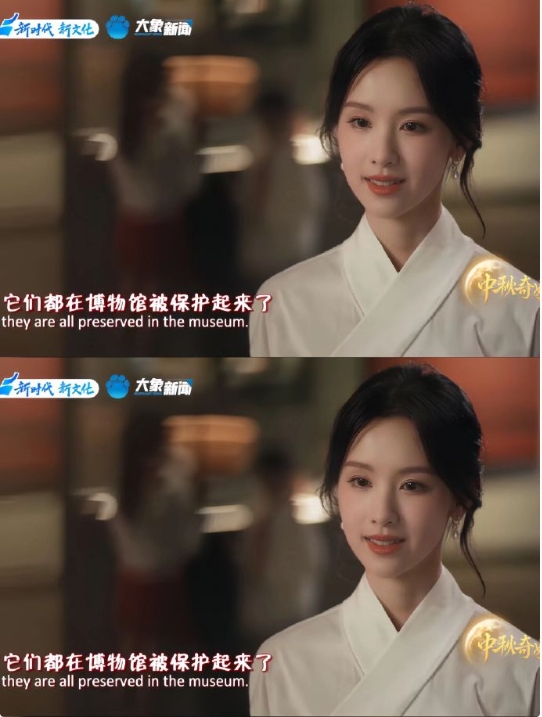 这可是央视镜头啊...谁懂陈都灵在央视镜头下的含金量啊！无美颜无滤镜的“照妖镜”