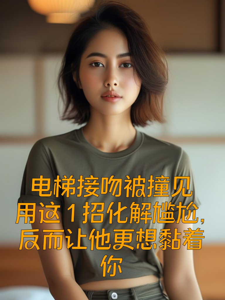 电梯接吻被撞见？用这1招化解尴尬，反而让他更想黏着你