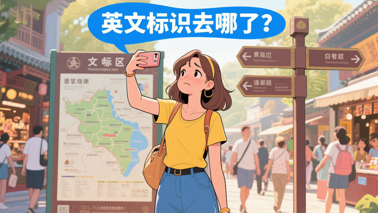 外国游客抱怨中国景区不友好，网友霸气回应让她没想到
