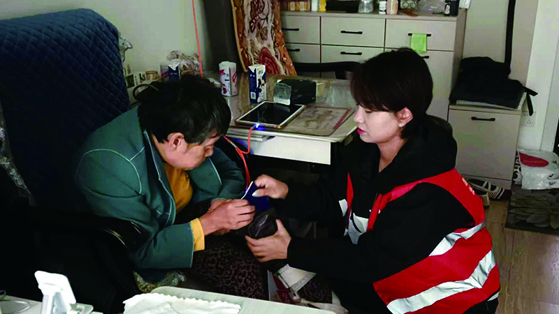 寒冬里的“幸福码”，扫出养老新温度