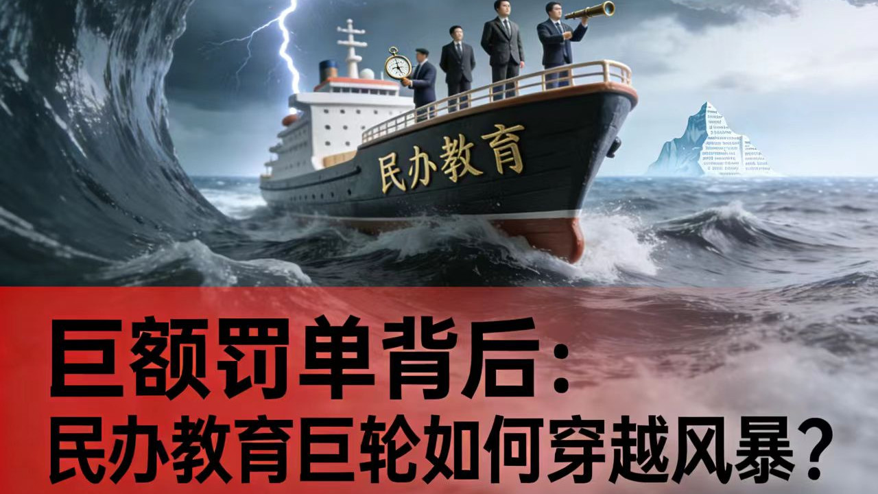 巨额罚单背后：民办教育巨轮如何穿越风暴？