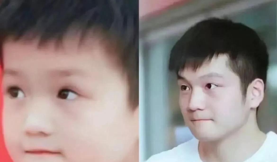 果然，樊振东的可爱是从小到大的
看到樊振东小时候的照片你会发现，他简直就是等比例