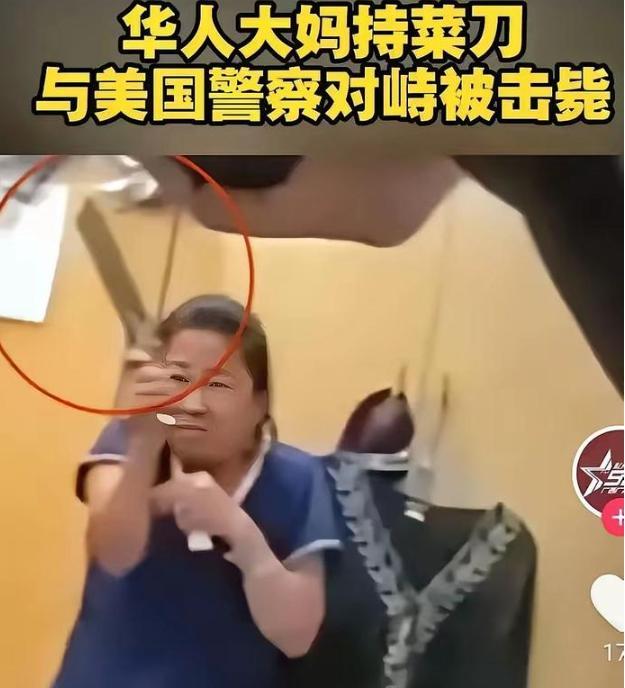 被击毙的华裔大妈，随子女来美国定居才半年，可能之前豪横惯了，还想用撒泼打滚那一套